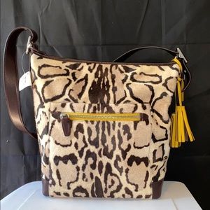 Coach Ocelot Calf Hair Purse